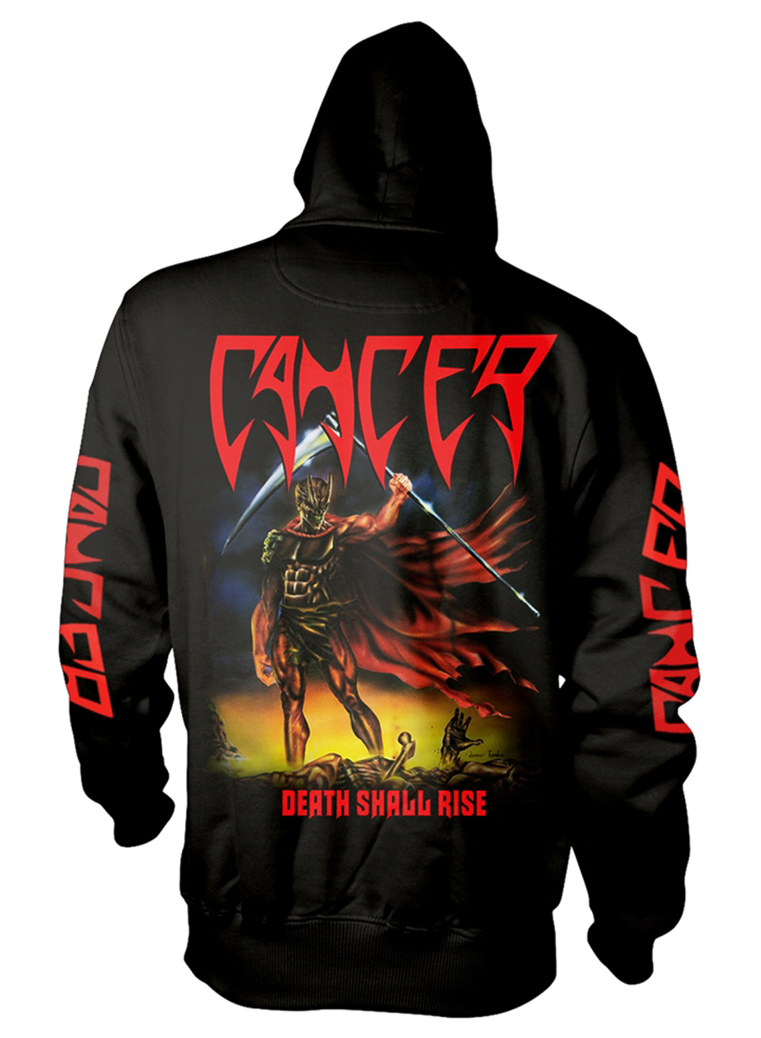 Cancer Death Shall Rise Hoodie