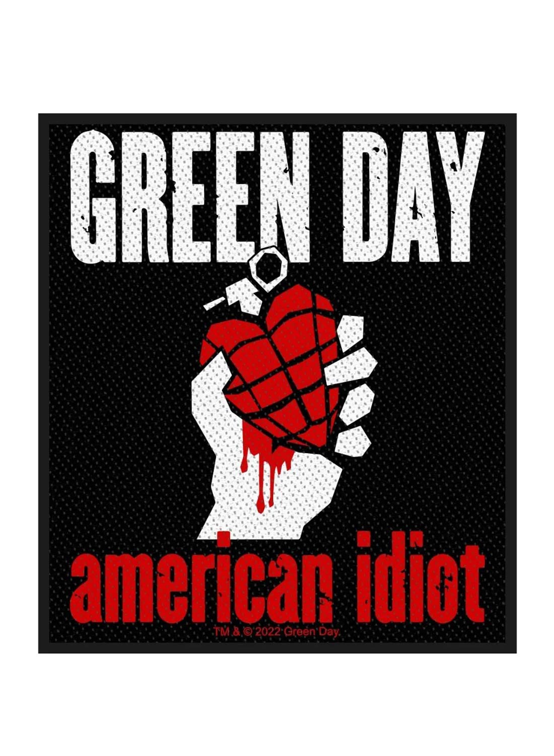 Green Day American Idiot Patch