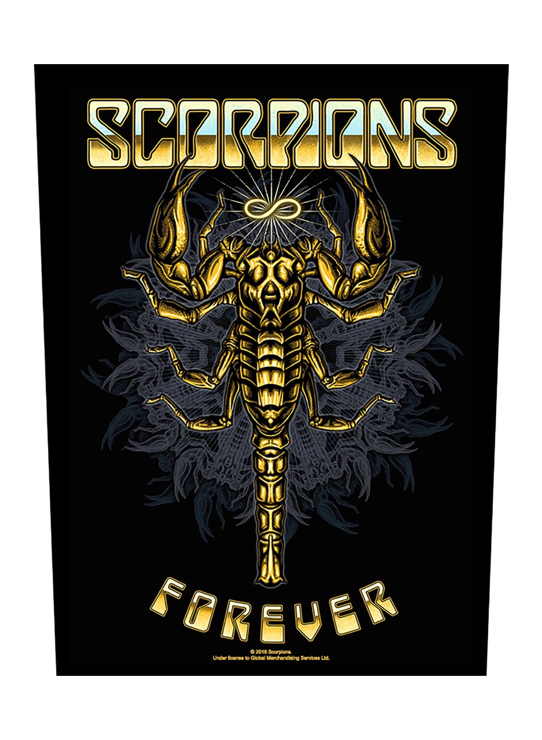 Scorpions Forever Back Patch