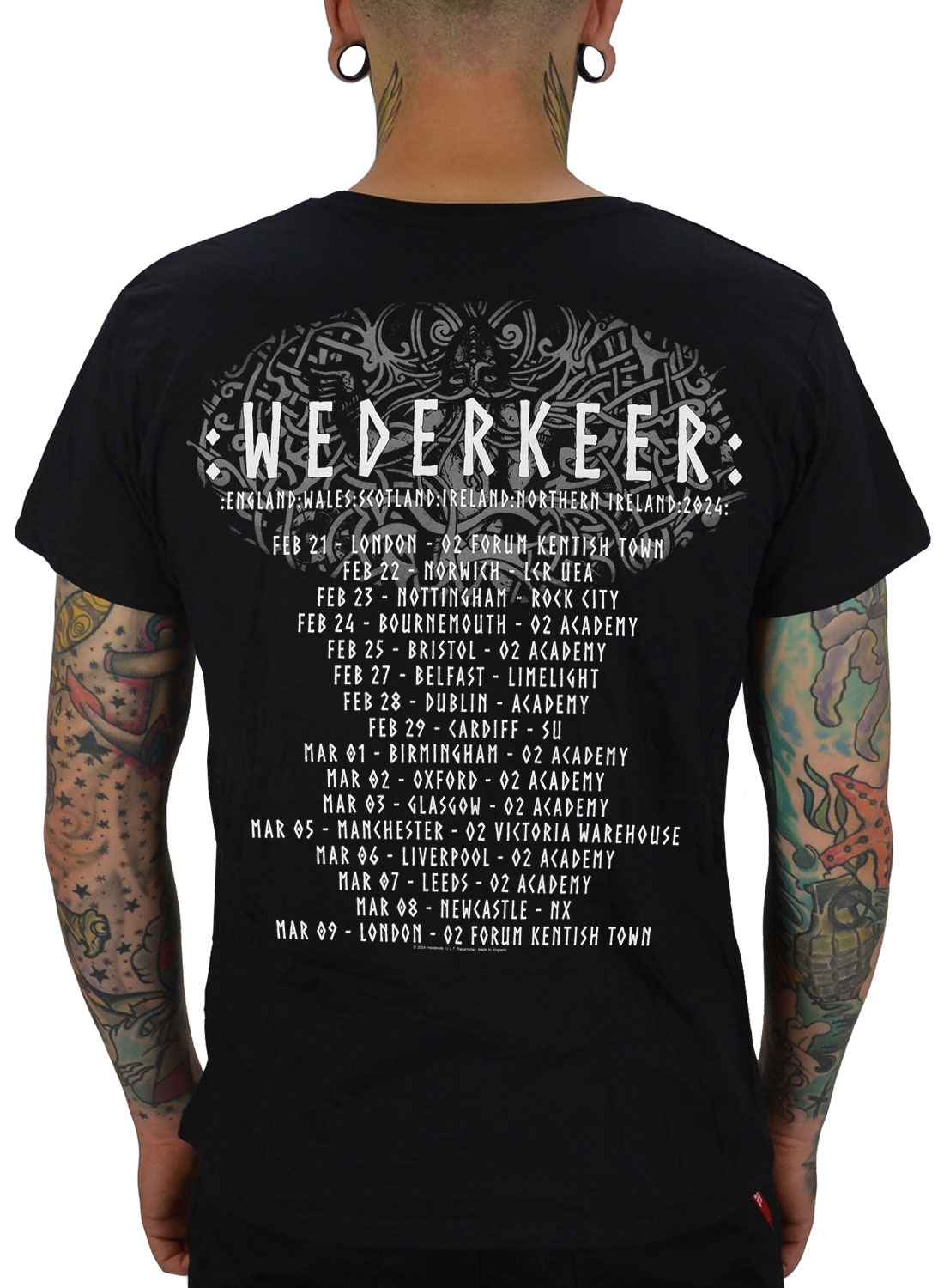 Heidevolk Wederkeer Tour T-shirt
