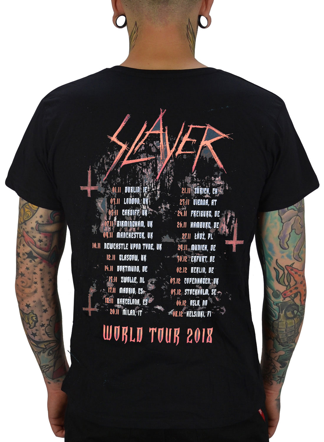 Slayer Hellthrone T-shirt