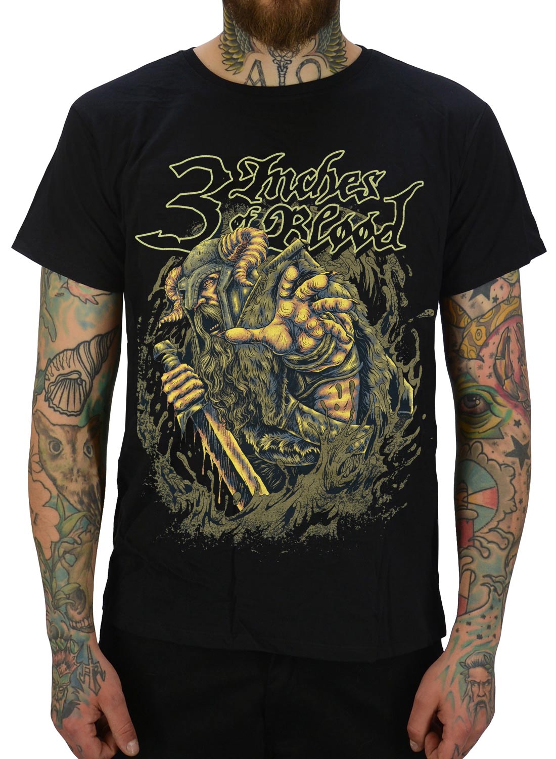 3 Inches of Blood Swamp Warrior T-Shirt