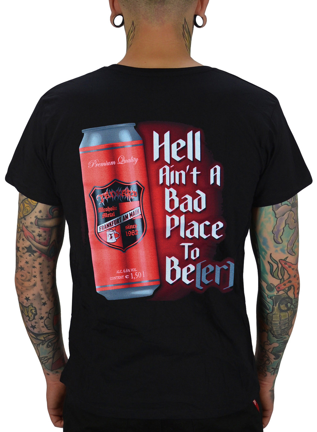 Tankard Hell Aint A Bad Place T-shirt