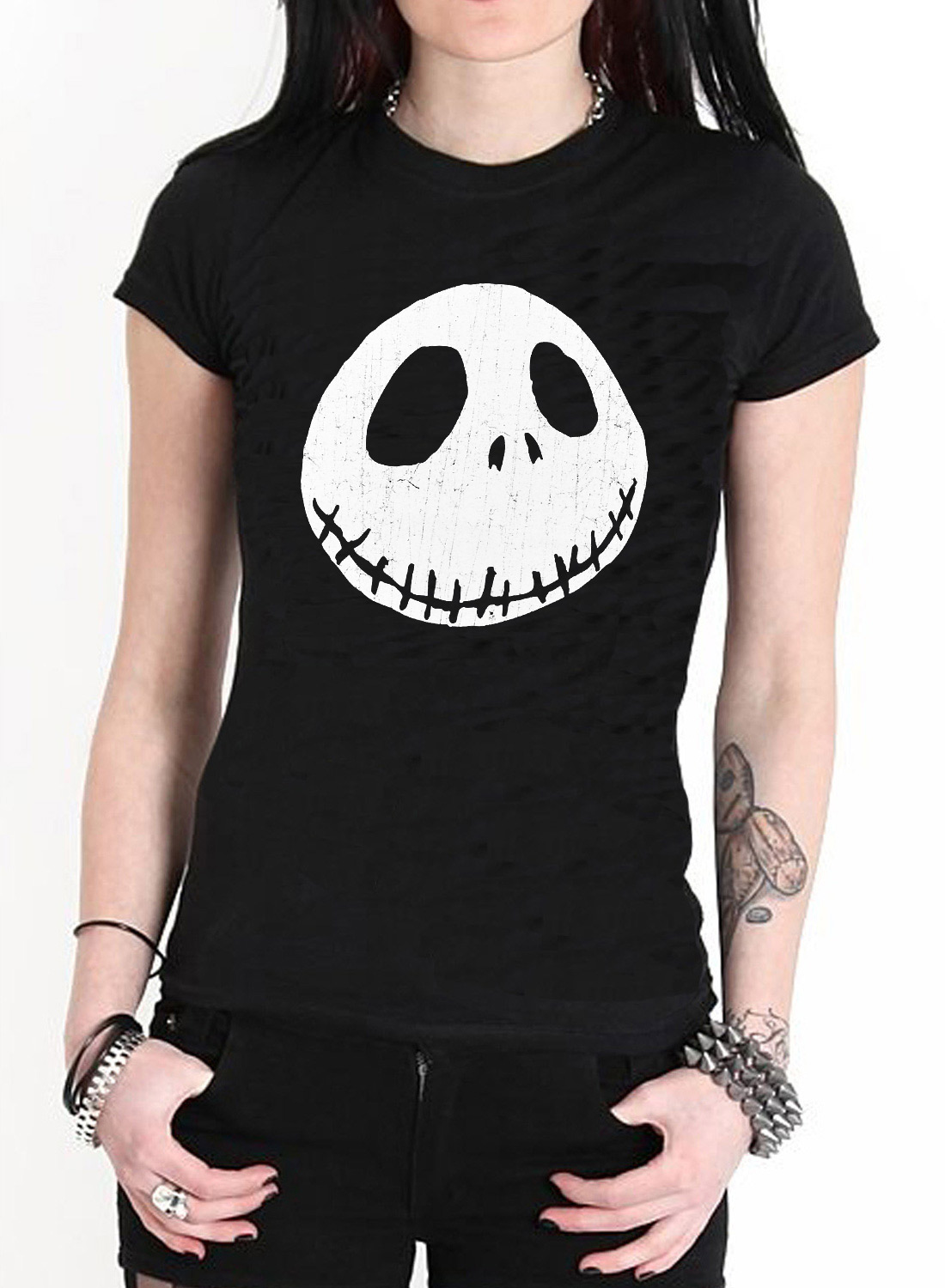 Jack Skeleton Smile Top