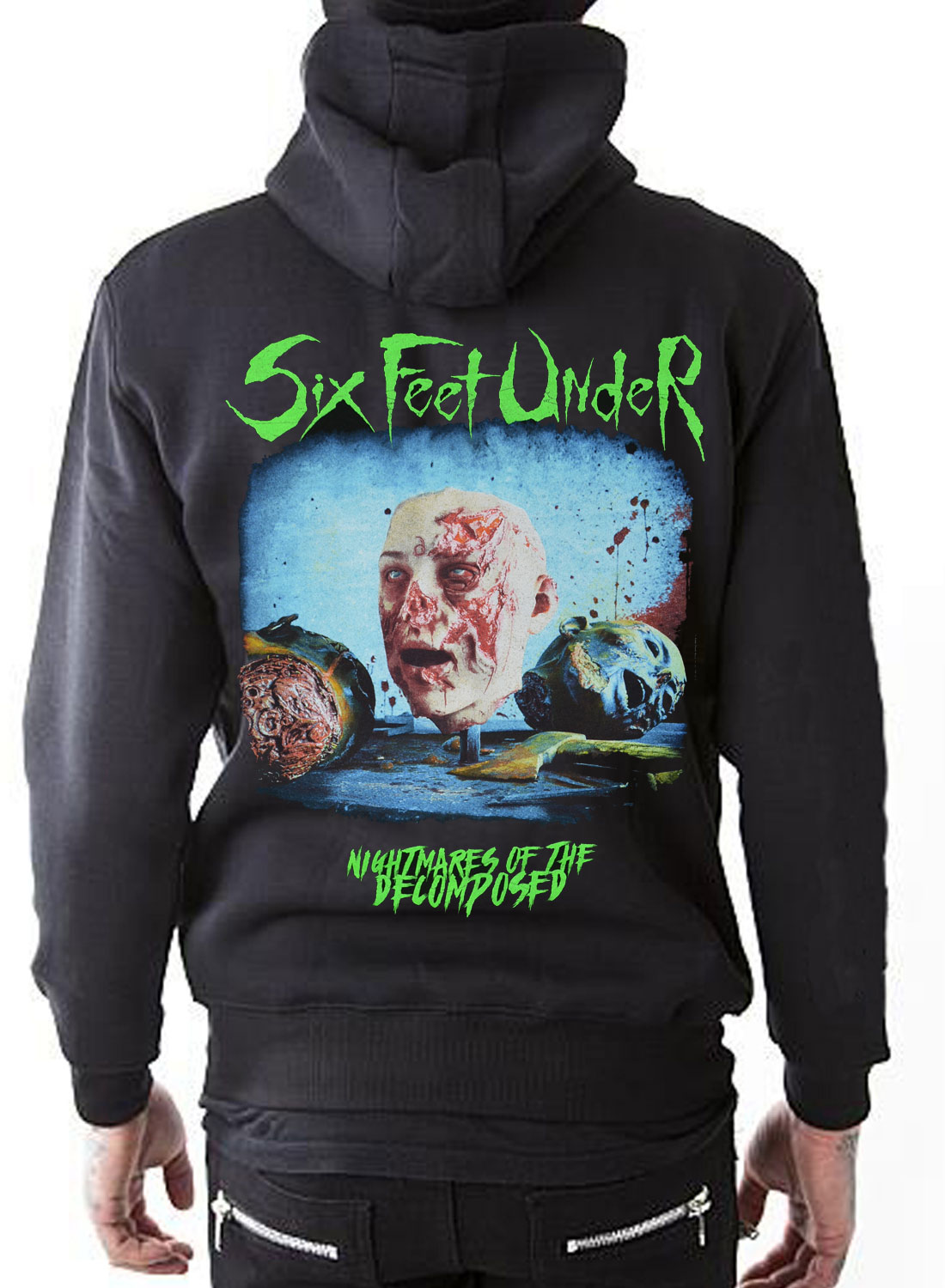Six Feet Under Nightmares Of The Decomposed Hoodie