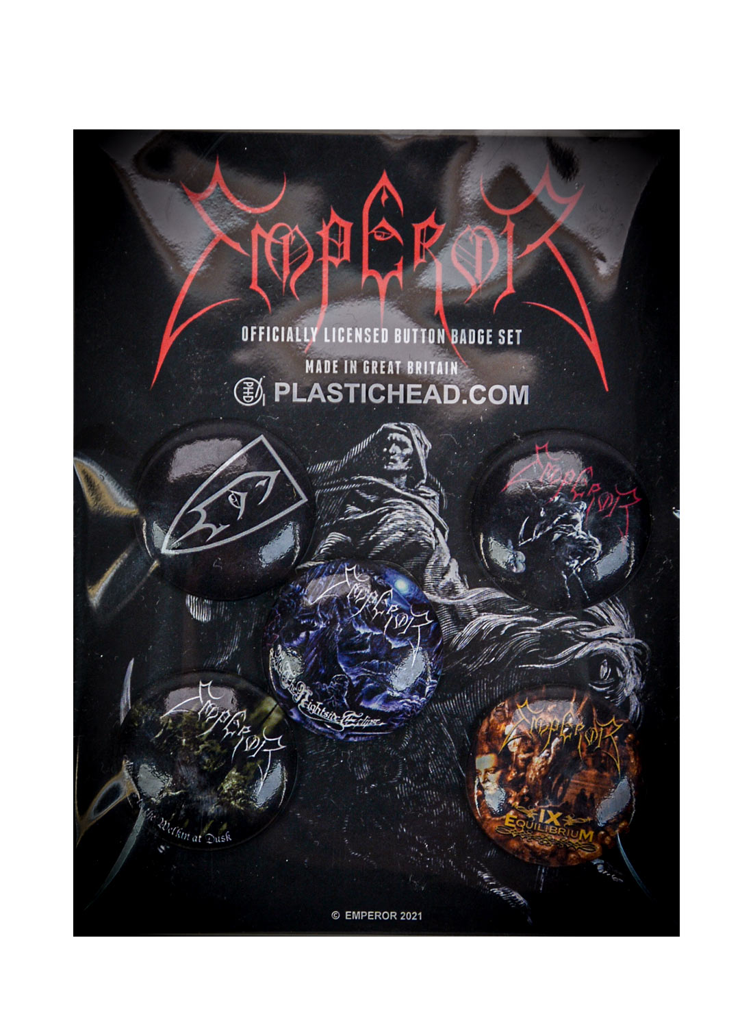 Emperor Rider Badge Pack