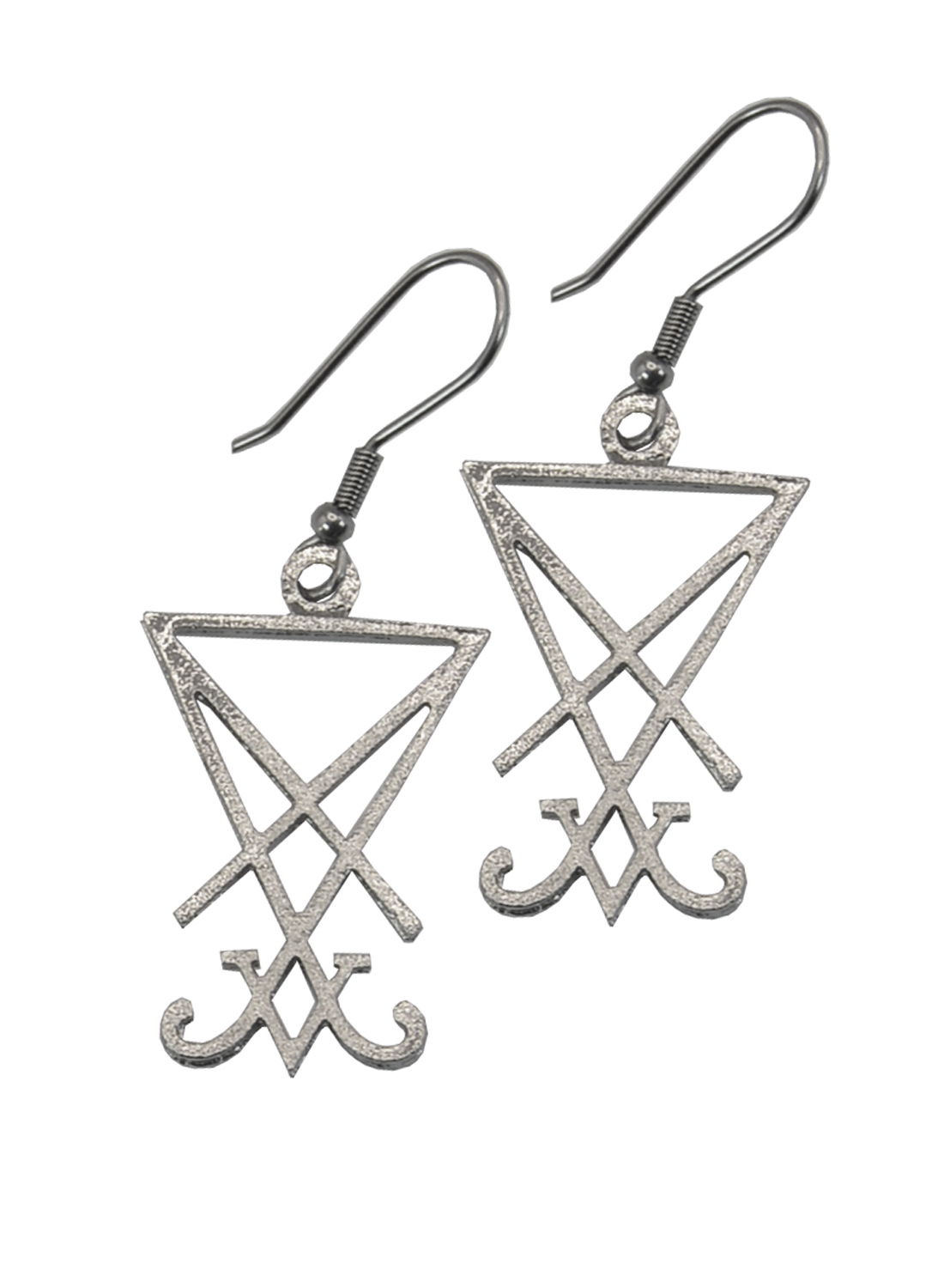 Sigil of Lucifer Earrings