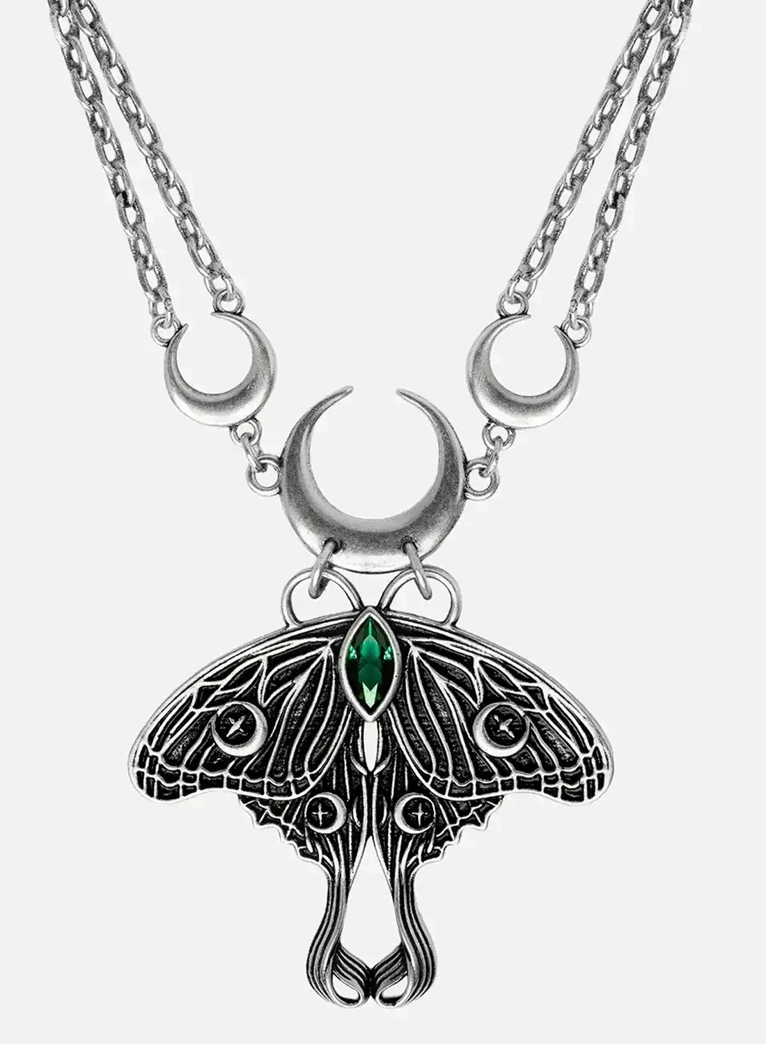 Restyle Luna Moth Necklace