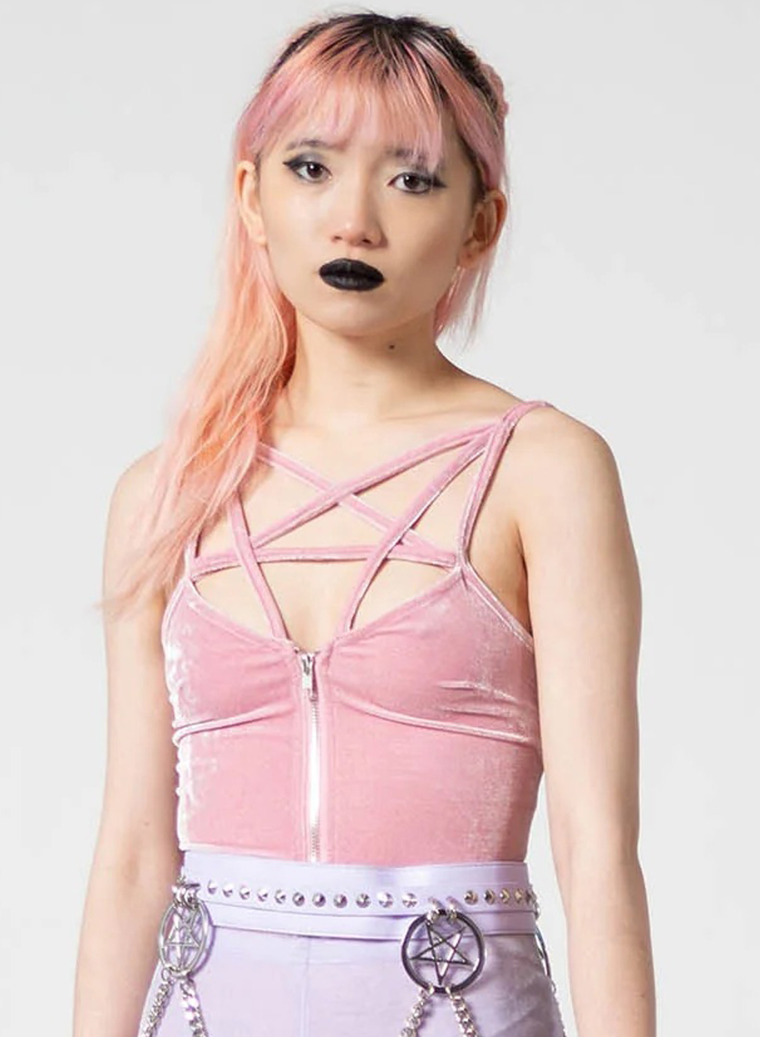Killstar Lost In Sin Pink Top