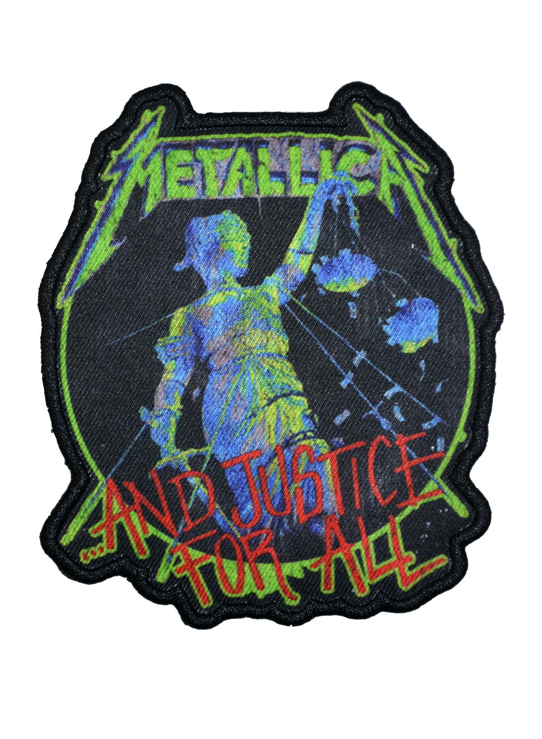 Metallica And Justice for All Cutout Patch
