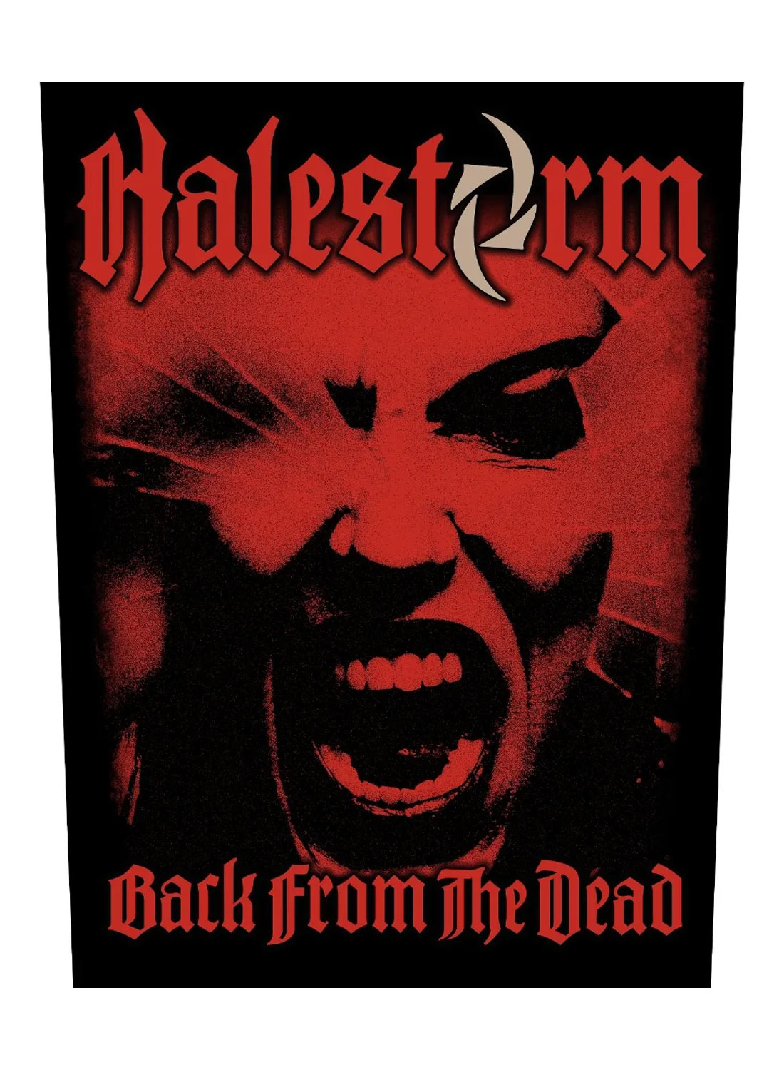 Halestorm Back From The Dead Back-Patch
