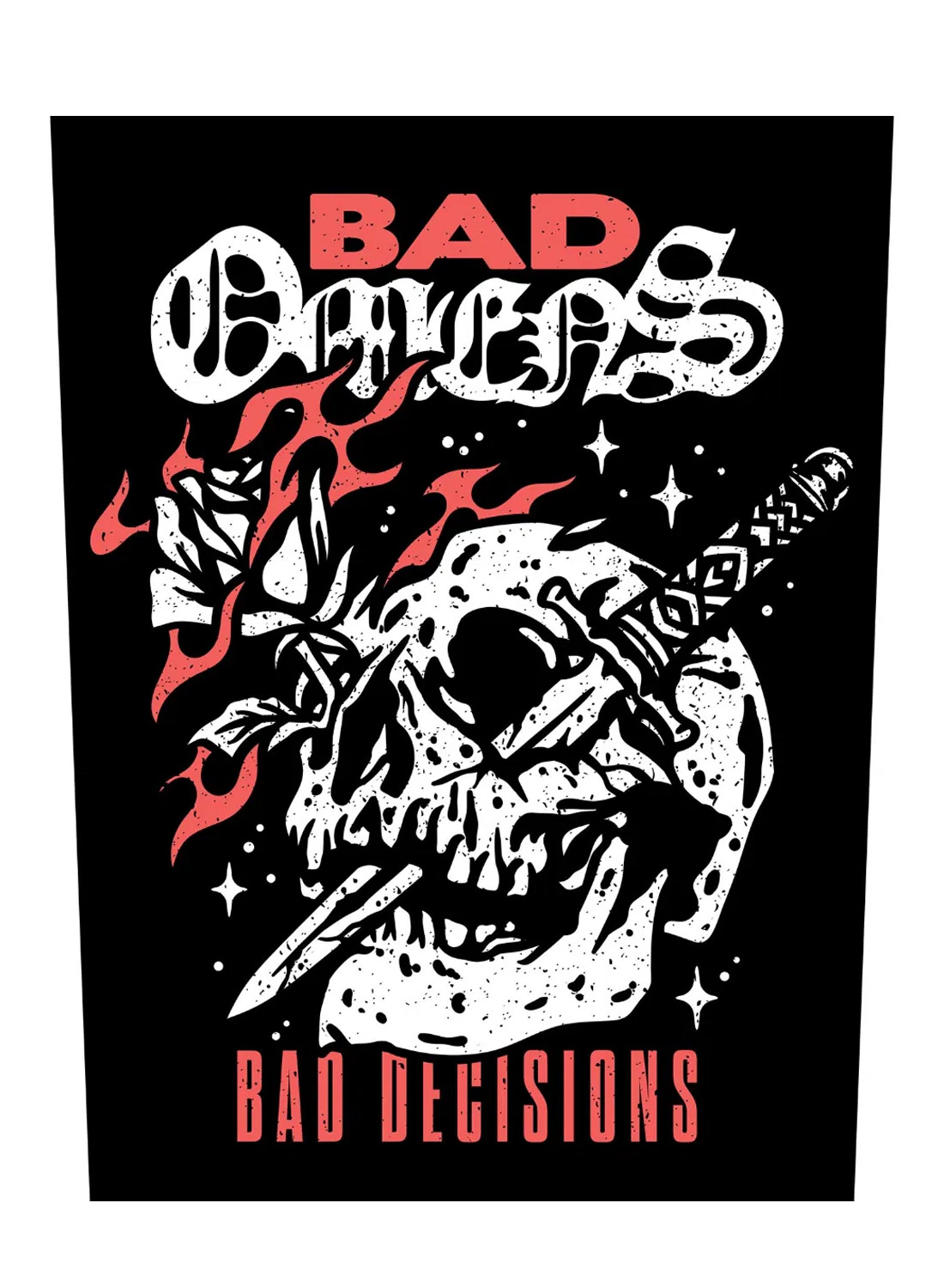 Bad Omens Bad Decisions Rückenaufnäher