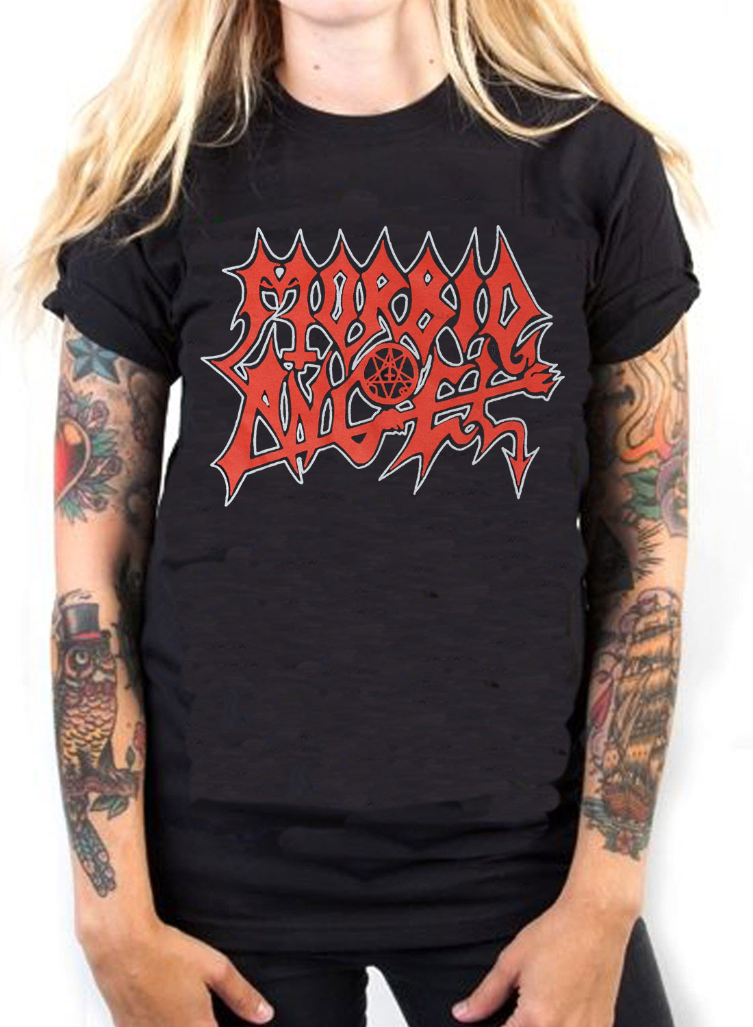 Oberteil mit Morbid Angel-Logo