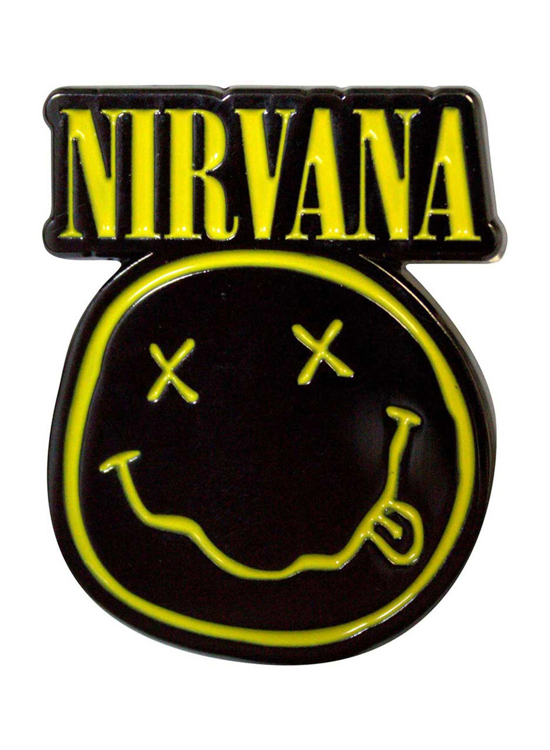 Nirvana Smiley Metall-Anstecknadel