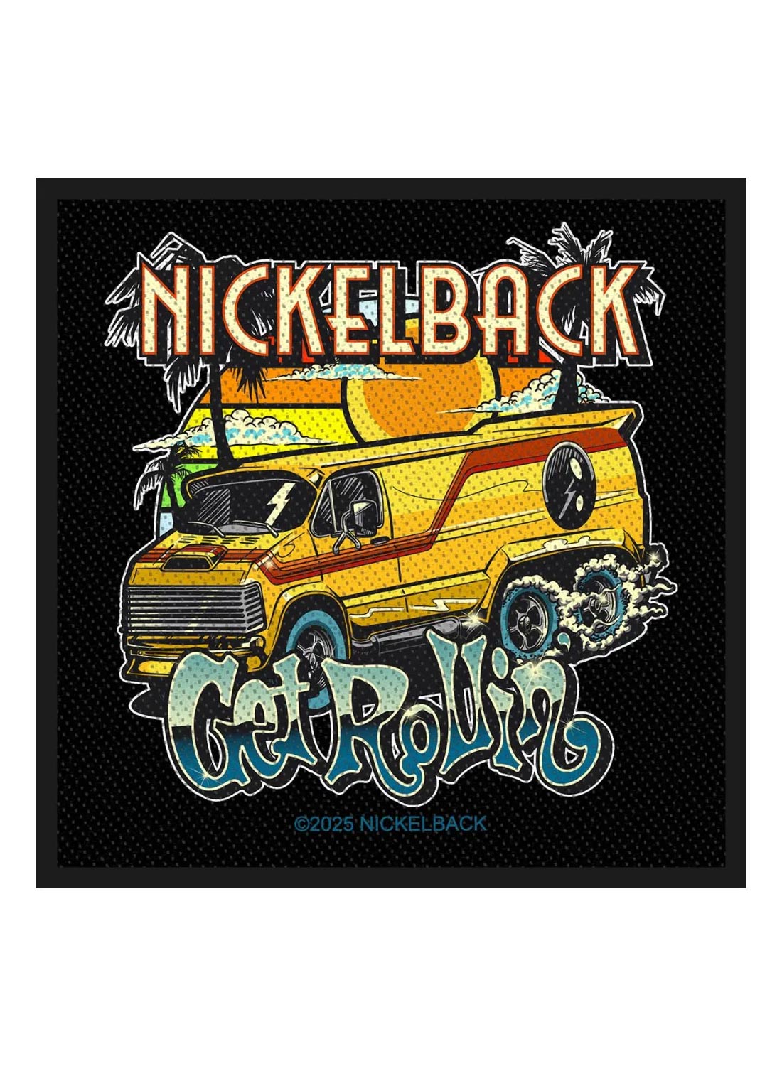 Nickelback Get Rollin' Patch