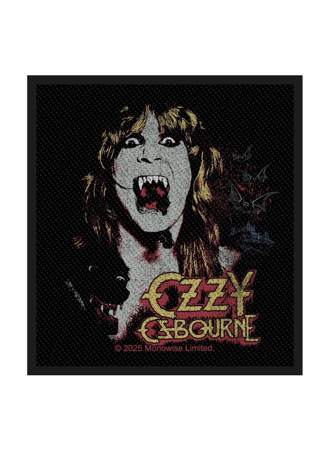 Ozzy Osbourne Fangs-Patch