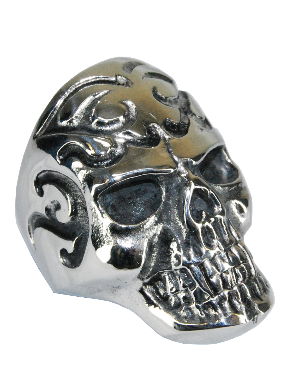 Stammes-Schädel-Ring